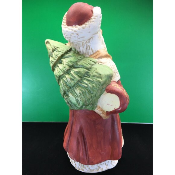 Vtg Santa Claus Saint Nicholas Figurine Porcelain Christmas Holiday Home Decor - Picture 5 of 16